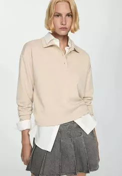 Юбка А-силуэта JEN Mango, серый деним