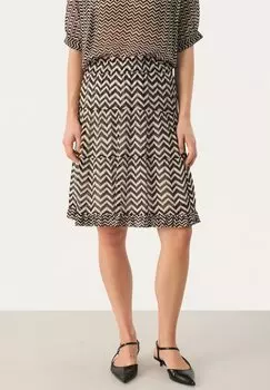 Юбка А-силуэта JOELLEPW SK Part Two, черный