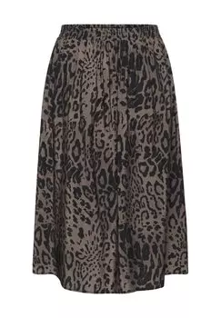 Юбка А-силуэта JOLA Kaffe Curve, коричневый