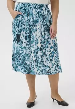 Юбка А-силуэта KCISMA AMI Kaffe Curve, мультиколор