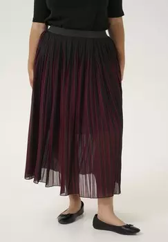 Юбка А-силуэта KCLAERKE Kaffe Curve, бордовый