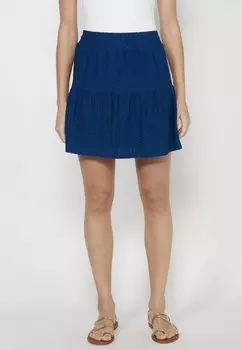 Юбка А-силуэта Koroshi, цвет navy
