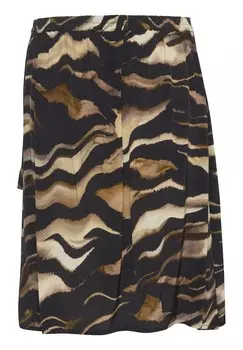 Юбка А-силуэта LAILA Kaffe, черный