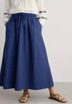 Юбка А-силуэта LAKE Seasalt Cornwall, синий