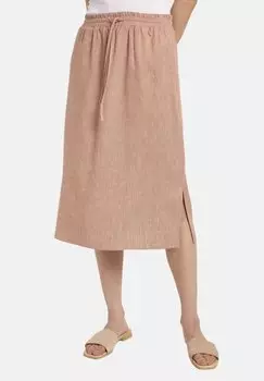 Юбка А-силуэта LANIUS, коричневый