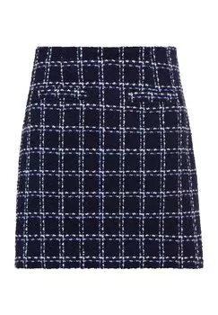 Юбка А-силуэта LASCANA, синий