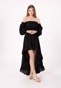 Юбка А-силуэта Laurella, черный