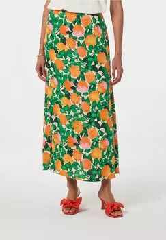 Юбка А-силуэта LAURENT Fabienne Chapot, оранжевый