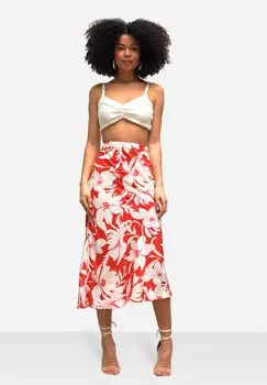 Юбка А-силуэта Lavaand, красный