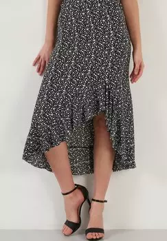 Юбка А-силуэта LELA, черный