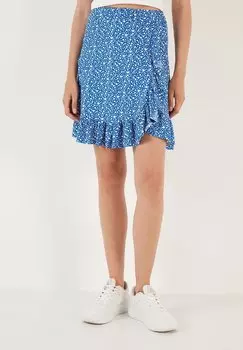Юбка А-силуэта LELA, синий