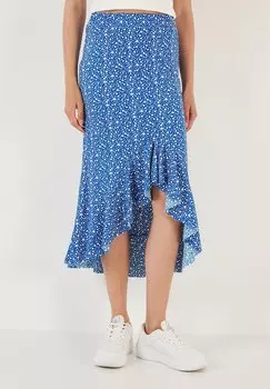 Юбка А-силуэта LELA, синий