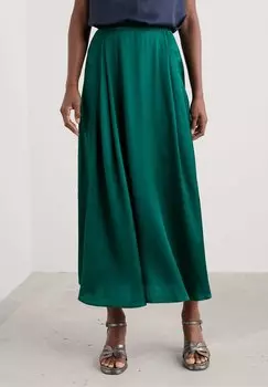 Юбка А-силуэта LETHLEAN Seasalt Cornwall, зеленый