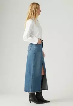 Юбка А-силуэта Levi's®, синий деним
