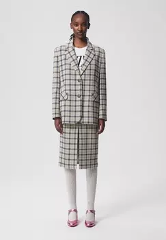 Юбка А-силуэта LIEGO BIZUU, бежевый