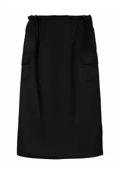 Юбка А-силуэта LMTD, черный