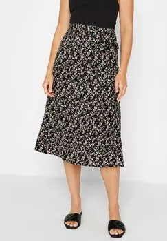 Юбка А-силуэта Long Tall Sally с рисунком, черный