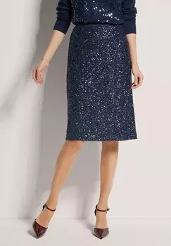 Юбка А-силуэта MADELEINE, синий