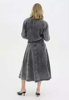 Юбка А-силуэта MALO My Essential Wardrobe, серый