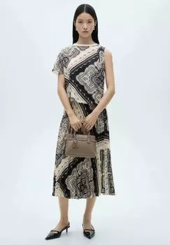 Юбка А-силуэта Mango, темно-синий