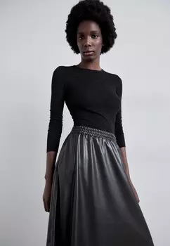 Юбка А-силуэта MARLENE Rodebjer, черный