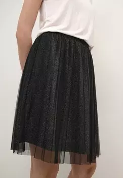 Юбка А-силуэта MASOM Culture, серебристый