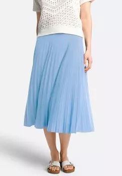 Юбка А-силуэта Midi Mit Elastischem Taillenbund Rich & Royal, синий
