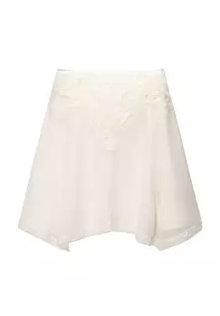 Юбка А-силуэта MIDI PULL&BEAR, бежевый