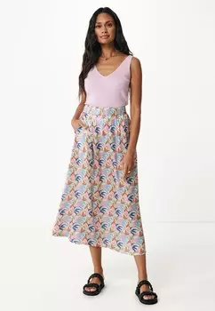 Юбка А-силуэта MIDI WITH ELASTIC WAISTBAND Mexx, мультиколор