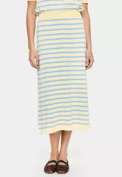 Юбка А-силуэта MILASZ STRIPED Saint Tropez, желтый