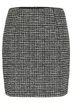 Юбка А-силуэта MILLIE Cream, черный