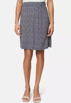 Юбка А-силуэта MIT GUMMIBUND GEMUSTERT zero, синий