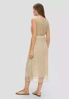 Юбка А-силуэта MIT STRUKTUR s.Oliver BLACK LABEL, бежевый