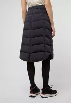 Юбка А-силуэта MORGENTAU W Jack Wolfskin, антрацит