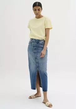 Юбка А-силуэта My Essential Wardrobe, синий