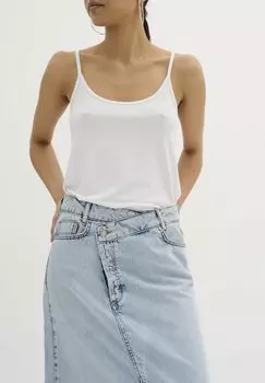 Юбка А-силуэта My Essential Wardrobe, светло-синий