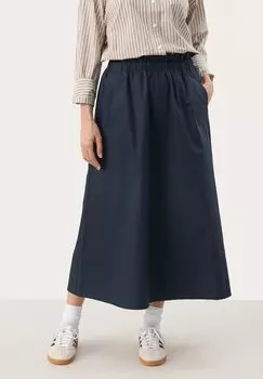 Юбка А-силуэта NANASOFIE Part Two, темно-синий