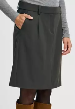 Юбка А-силуэта NOLA Fransa, серый