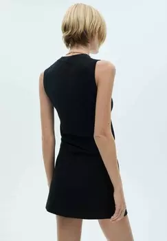 Юбка А-силуэта NOLITA Mango, черный