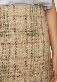 Юбка А-силуэта NUCHICCA Nmph, бежевый