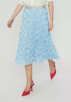 Юбка А-силуэта NUDOROTHEA Nmph, синий