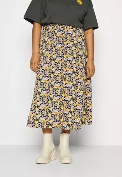 Юбка А-силуэта ONLY Carmakoma, черный