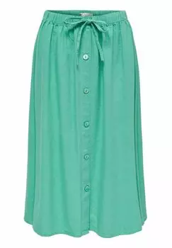 Юбка А-силуэта ONLY, зеленый