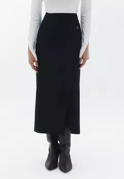 Юбка А-силуэта OXXO, черный
