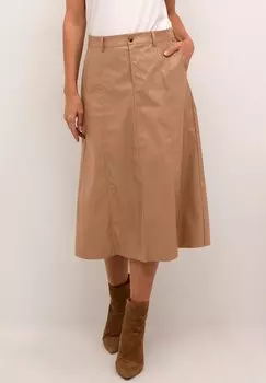 Юбка А-силуэта PATTIE Cream, коричневый