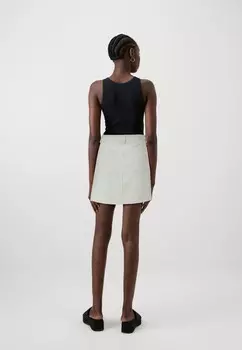 Юбка А-силуэта PCEFFI SKIRT Pieces, кремовый