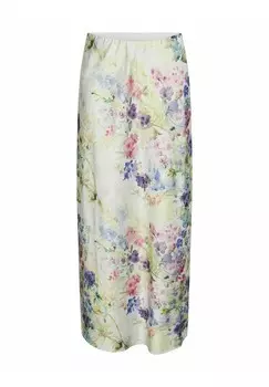 Юбка А-силуэта PCMARI Pieces, кремовый