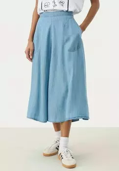 Юбка А-силуэта PERNILLE Part Two, цвет Light Blue Denim