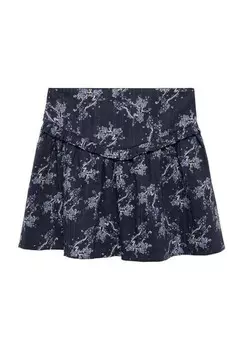 Юбка А-силуэта PICO Mango Kids, синий