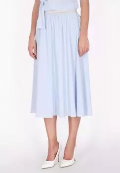 Юбка А-силуэта Pleated skirt DreiMaster, светло-голубой